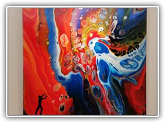 Acrylic Pouring (V198) 80 x 80cm - 350€